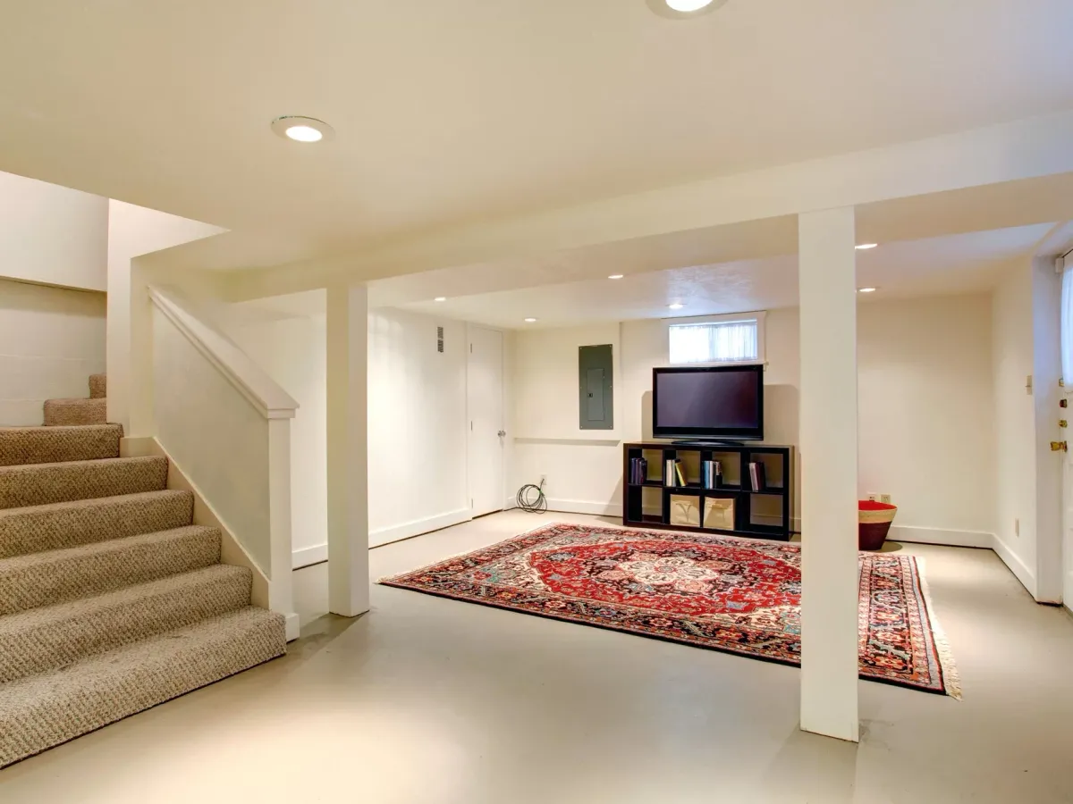 Floor Shield of Kansas City Painted Basement Concrete Floor